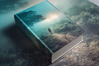 create an epic fantasy book cover