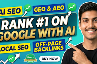 do monthly GEO aeo local off page and backlink building for ai search ranking