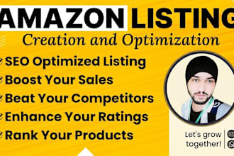 write an amazon SEO listing and product description