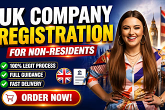register your UK limited company for non residents with full guidance