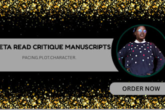 beta read critique your manuscripts with honest feedback