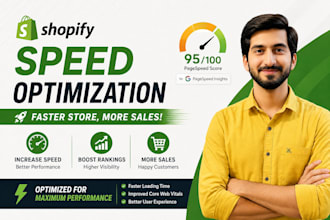 optimize shopify speed for faster store performance