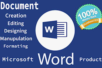 do professional ms word formatting and editing