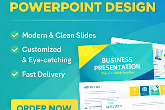 design professional powerpoint presentation slides