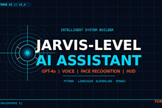 build a custom ai assistant or jarvis like voice ai software