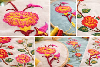 design hand textile patterns fabric prints and embroidery designs