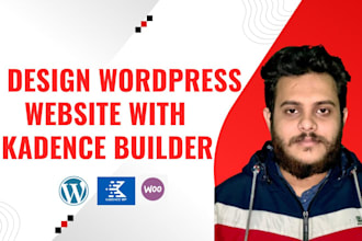 design and develop your wordpress website with kadence block editor