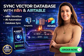 sync vector database with n8n and airtable