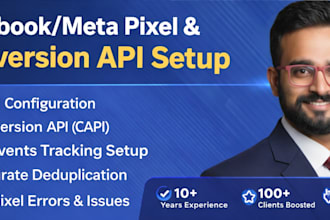 setup, audit and fix facebook pixel for your meta ads