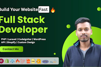 build website, ecommerce store, web application
