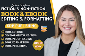 thoroughly edit, humanize, paraphrase your ai manuscript fiction and nonfiction