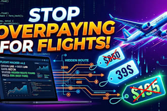 find the cheapest flights using hidden tricks