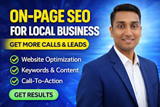 do on page and local SEO for local service businesses