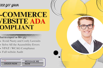 ada and wcag for your website, sec 508, pdf ua for your PDF file