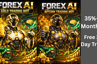provide forex ai bot and help you to make 1k USD monthly