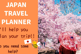 planning a trip to japan