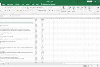 do python web scraping and deliver data in excel or csv
