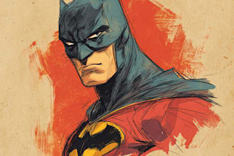 design comic book illustration with comic book illustrator