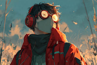 draw anime sketch colored