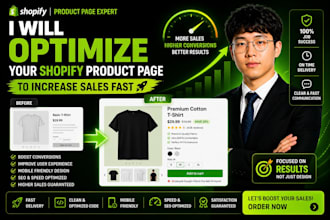 optimize your shopify product page to increase sales fast