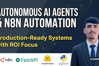 build autonomous ai agents and n8n workflows