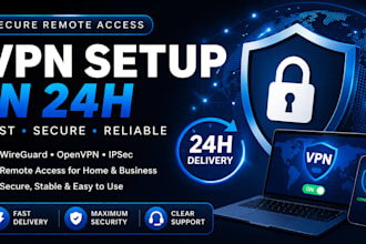 set up a secure VPN for remote work and privacy