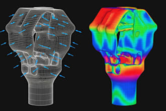 do cfd, fea, and mechanical simulations in ansys and solidworks