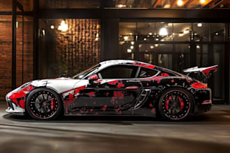 van wrap, vehicle wrap, car wrap design