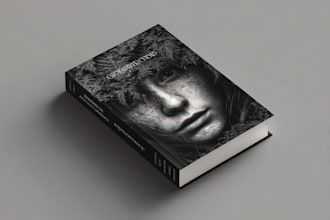 make a unique book cover design tailored to your genre
