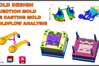 design injection and die casting molds for manufacturing