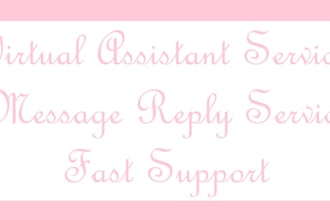 help with messages , posts and support work