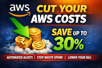 reduce your AWS bill by up to 30 percent using automated monitoring and alerts