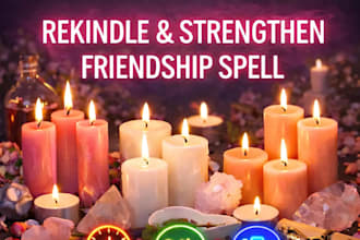 cast rekindle, strengthen friendship spell deep trust and emotional warmth