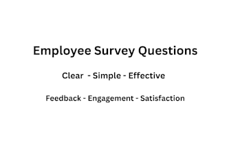 write clear employee feedback and engagement survey questions that work