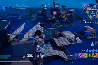 create stylized 3d fortnite uefn creative verse map environment tycoon map
