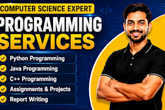 do computer science assigned, report writing, java python