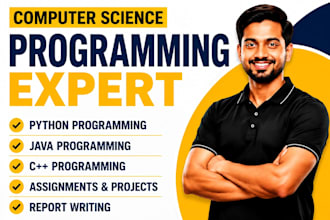 do computer science assigned, report writing, java python