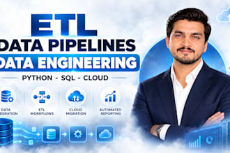 do etl , data pipelines , data engineering projects  and cloud services