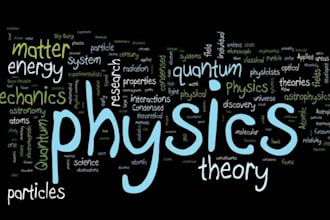 assist u in physics problem, project and lab