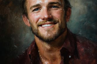 renaissance art oil painting portrait
