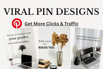 design viral pinterest pins for traffic