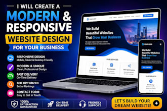 create a stunning website for your business at best price