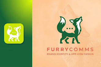 create a modern minimalist fascinating logo design for your brand