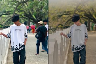 do professional aesthetic and moody photo editing