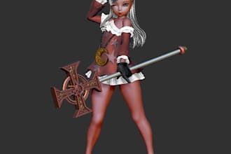 clean and optimize ai generated 3d models for games or 3d printing
