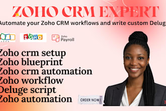 automate your zoho CRM workflows and write custom deluge scripts