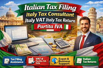 italian tax filing italy tax consultant italy  vat italy tax return partita iva
