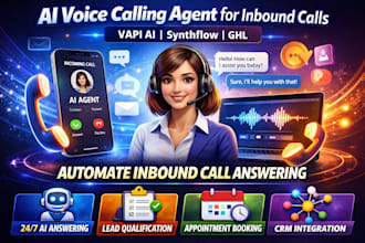 setup ai voice calling agent with vapi ai synthflow ai chatbot for business