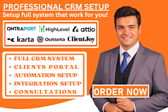setup ontraport karta outseta gohighlevel clientjoy attio prophet crm