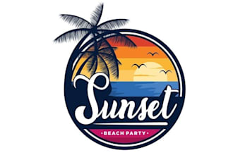 do tour travel adventure resort beach resort logo or tshirt